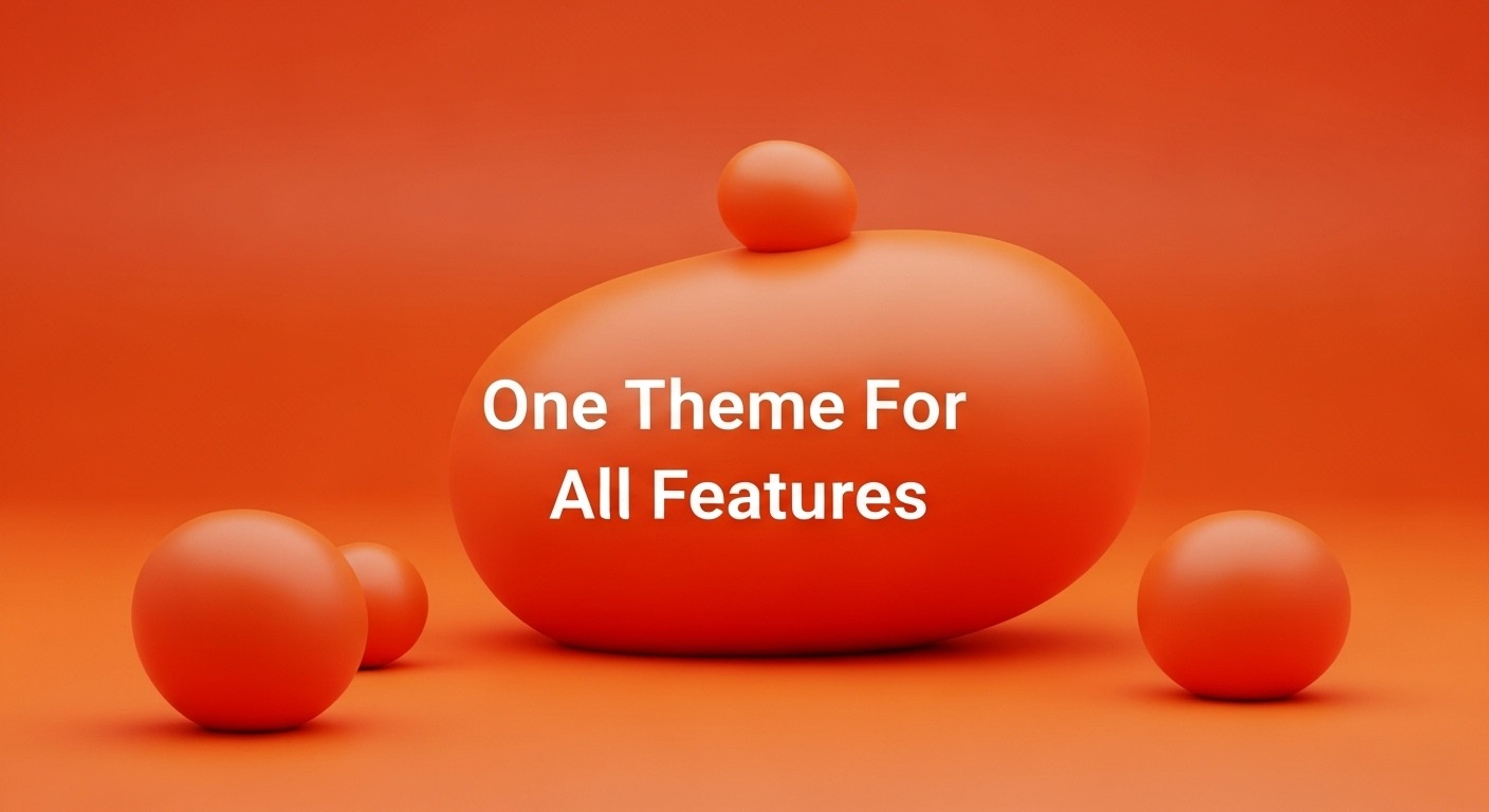One theme For all Features