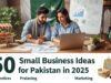 small business ideas for Pakistan