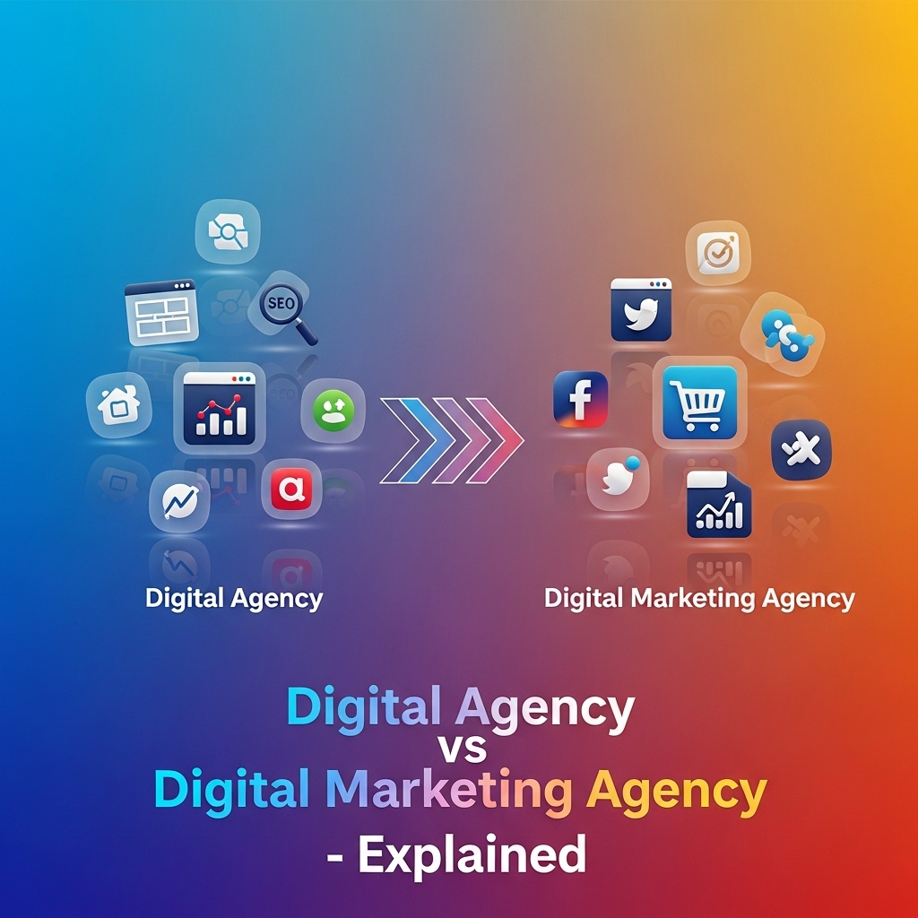 Digital Agency vs Digital Marketing Agency – Explained