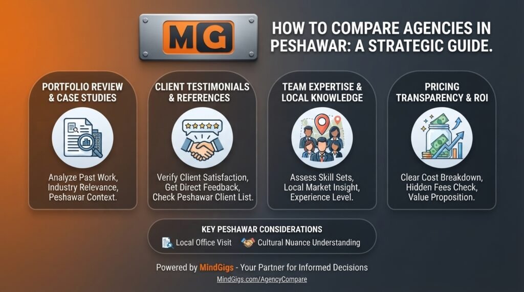 How to Compare Agencies in Peshawar