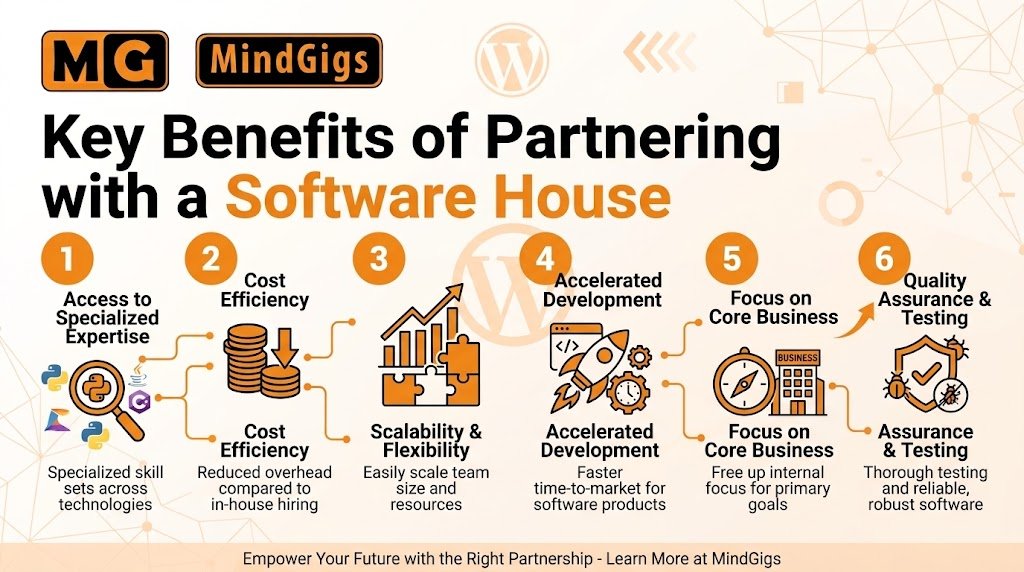 Key Benefits of Partnering with a Software House