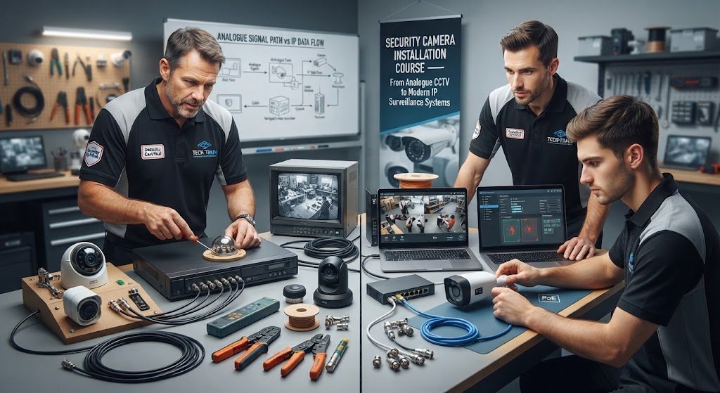 Security Camera Installation Course — From Analogue CCTV to Modern IP Surveillance Systems