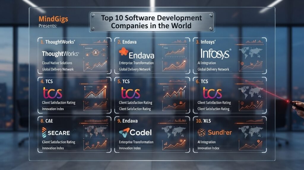 Top 10 Software Development Companies in the World