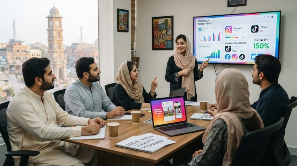 Why Businesses Search for a “Social Media Marketing Agency Peshawar”