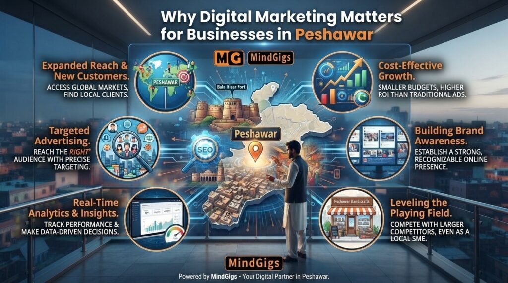 Why Digital Marketing Matters for Businesses in Peshawar