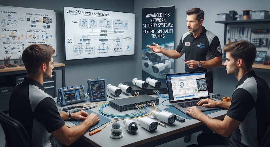 Why IP and Network -Based Security Cameras Require Specialist Training