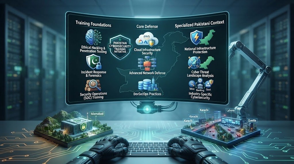 cyber security training across Pakistan